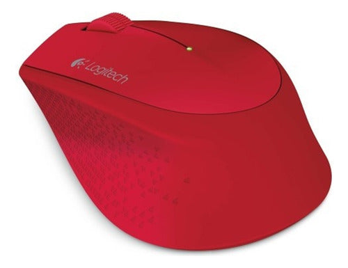 Mouse Logitech Óptico M280, Inalámbrico, 1000dpi, Usb, Rojo
