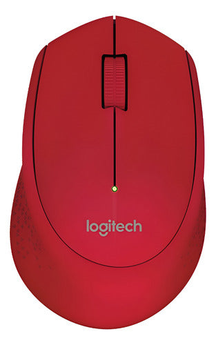 Mouse Logitech Óptico M280, Inalámbrico, 1000dpi, Usb, Rojo