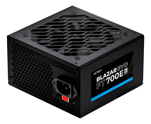 Fuente De Poder Pc 700w Gamer Acteck Blazar Evo Ft700e Negro