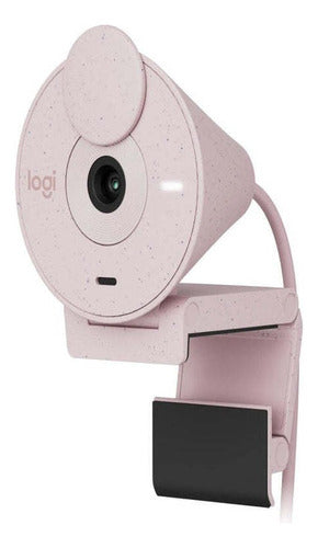 Logitech Webcam Brio 300, 2mp, 1920 X 1080 Usb-c Rosa