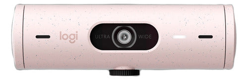 Logitech Webcam Brio 500 Con Micrófono 1920x1080 Usb-c Rosa