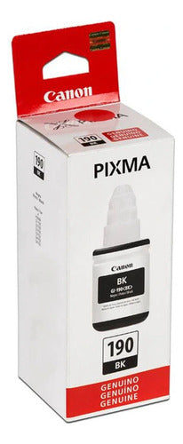 Tanque De Tinta Canon Gi-190 Negro 70ml 0667c001