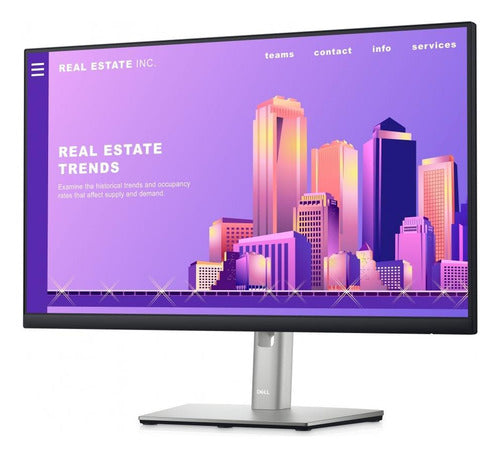 Monitor Dell P2422h Lcd 23.8 , Full Hd, Hdmi, Negro/plata