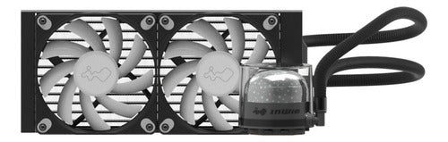 In Win Nr24 Enfriamiento Líquido Para Cpu, 2x 120mm 1800rpm Led Argb