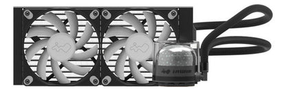 In Win Nr24 Enfriamiento Líquido Para Cpu, 2x 120mm 1800rpm Led Argb