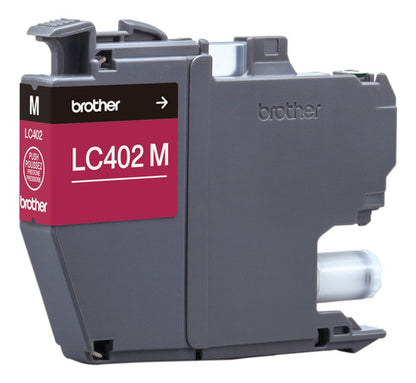 Cartucho Brother Lc402m Magenta, 550 Páginas