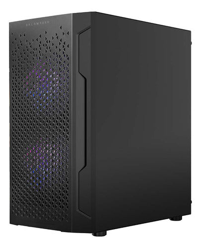 Gabinete Balam Rush Artic Gi725 Ventana Rgb Midi-tower Negro