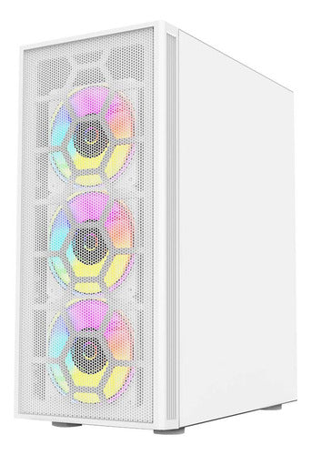 Gabinete Balam Rush Dragonfly Ii Mesh Gm740 Mini-tower Blanc