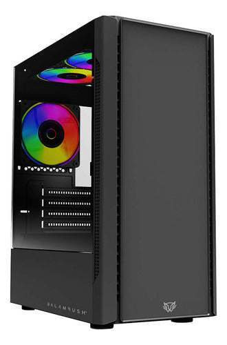 Gabinete Balam Rush Nyx Gi730 Ventana, Midi-tower Negro