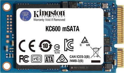 Ssd Kingston Kc600, 512gb, Sata Iii, Msata