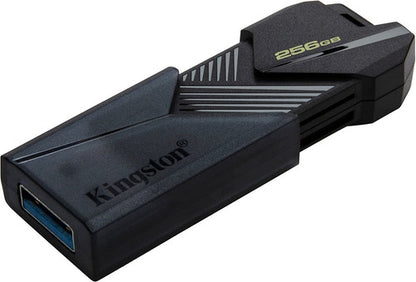 Memoria Usb-a Kingston Datatraveler Exodia Onyx 256g 3.2gen1 Color Negro Liso