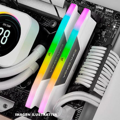 Kit Memoria Ram Vengeance Ddr5 5200mhz 64gb 2x32gb Blanco