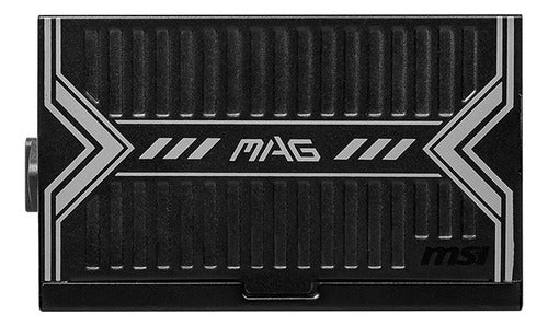 Fuente De Poder Msi Mag A650bn 80 Plus Bronze Atx 120mm 650w