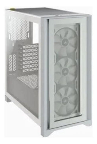 Gabinete Corsair Icue 4000x Rgb Con Ventana, Midi-tower, Atx