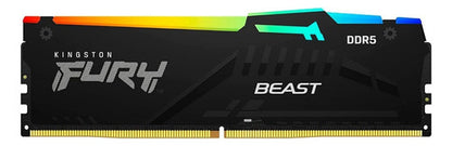Memoria Ram Kingston Fury Beast Rgb Ddr5, 5600mhz, 32gb