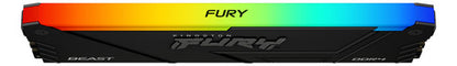 Kit Memoria Ram Kingston Fury Beast Rgb Ddr4 16gb 3200mt/s
