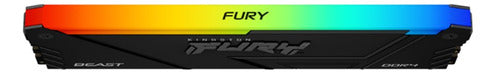 Memoria Ram Kingston Fury Beast Rgb Ddr4, 3200mhz, 8gb, Cl16