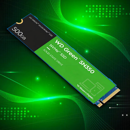 Ssd Western Digital Wd Green Sn350 Nvme 500gb Pcie 3.0 M.2