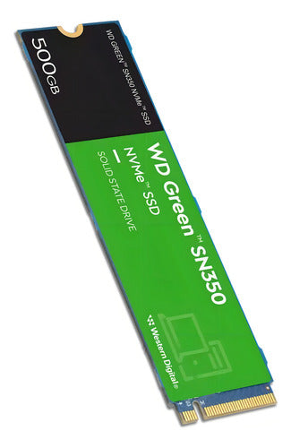 Ssd Western Digital Wd Green Sn350 Nvme 500gb Pcie 3.0 M.2