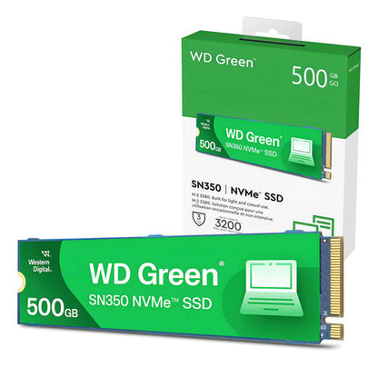 Ssd Western Digital Wd Green Sn350 Nvme 500gb Pcie 3.0 M.2