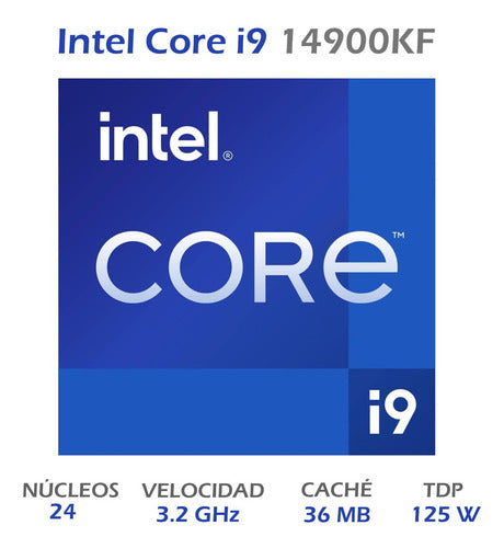 Procesador Intel Core I9-14900kf S-1700 3.20ghz 24-core 36mb