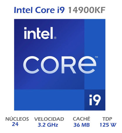 Procesador Intel Core I9-14900kf S-1700 3.20ghz 24-core 36mb