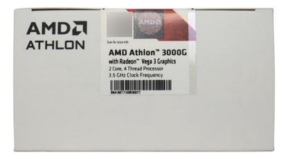 Procesador Amd Athlon 3000g Con Gráficos S-am4 3.50ghz 4mb
