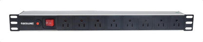 Pdu Intellinet Para Rack 19'' 713993 125v 15a 8 Contactos Color Negro