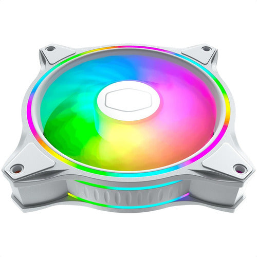 Ventilador Blanco Cooler Master Masterfan Mf120 120mm 1800rp