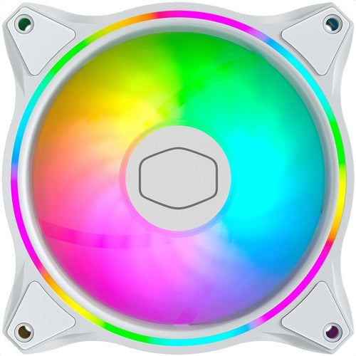 Ventilador Blanco Cooler Master Masterfan Mf120 120mm 1800rp