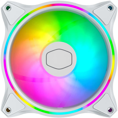 Ventilador Blanco Cooler Master Masterfan Mf120 120mm 1800rp