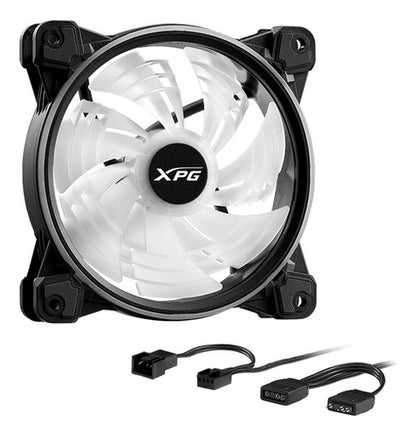 Ventilador Xpg Hurricane 120 Argb Pwm, 120mm 2000rpm, Negro