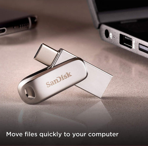 Memoria Usb Sandisk Ultra Dual Drive Luxe 512gb Usb C 150mbs