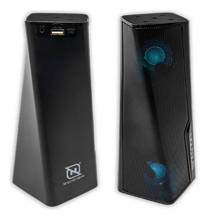 Necnon Bocina Portátil Nb-02 Tws, Bluetooth Usb, Negro