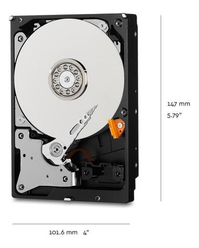 Disco Hdd Interno Western Digital 2tb 3.5  5400 Rpm Pcreg