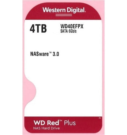 Disco Duro Interno Wd Red Plus Nas De 3.5p, 4tb 256mb Caché