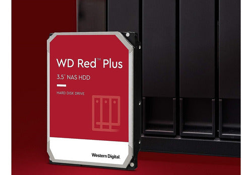 Disco Duro Interno Wd Red Plus Nas De 3.5p, 4tb 256mb Caché