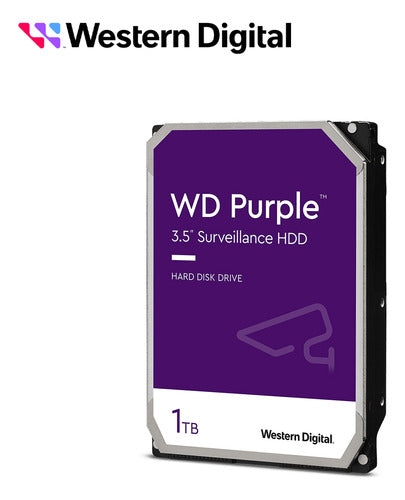 Disco Duro Western Digital Wd Purple 3.5  1tb Sata 5400 Rpm