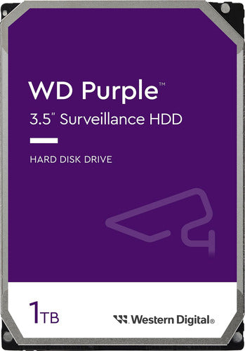 Disco Duro Western Digital Wd Purple 3.5  1tb Sata 5400 Rpm