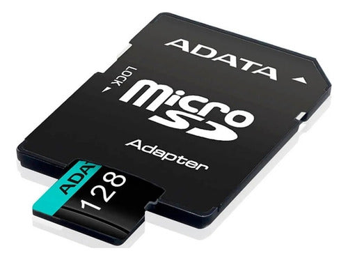 Memoria Micro Sdxc 128gb Adata Clase 10 Video V30 4k Ultra H