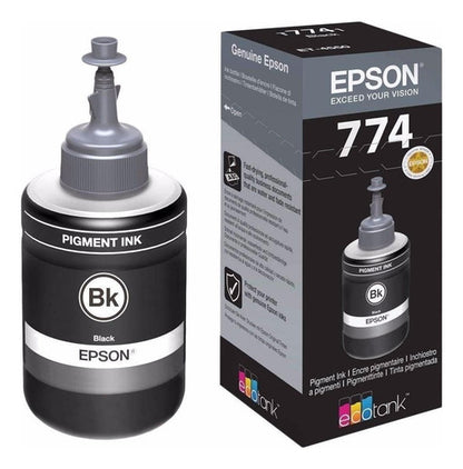 Tanque De Tinta Epson 774 Negro 140ml T774120-al