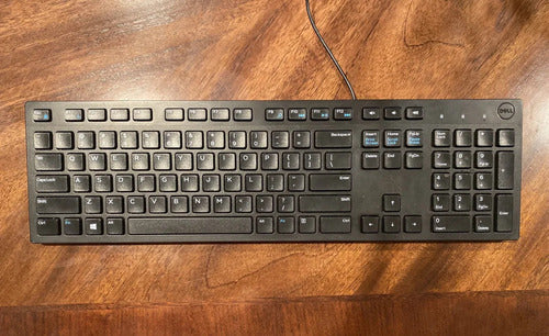 Teclado Dell Kb216 (inglés), Usb, Negro,pc/server, Alámbrico