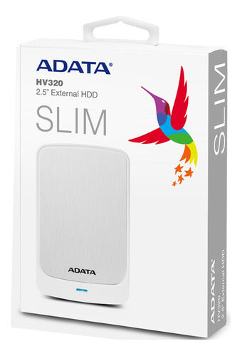 Disco Duro Externo Adata Ahv320-1tu31 1tb Blanco