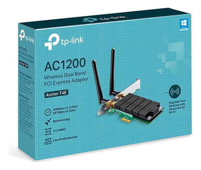 Tarjeta Red Pci-e 1x Inalambrica Tp-link Archer T4e Ac1200