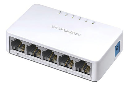 Switch Mercusys Fast Ethernet Ms105, 5 Puertos 10/100mbps
