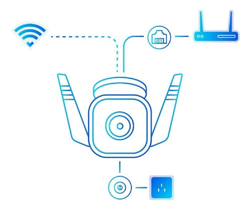 Camara Vigilancia Wifi Tp-link Tapo C310 Exterior Ultra Hd