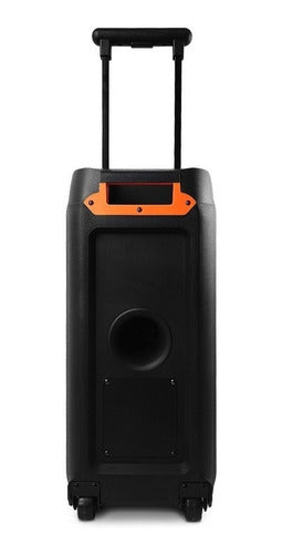 Bafle Vorago Ksp-550 2x8  Rgb Bluetooth Recargable 1 Mic Ina