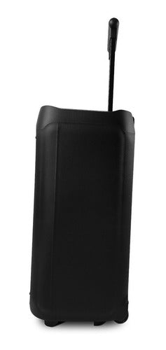 Bafle Vorago Ksp-550 2x8  Rgb Bluetooth Recargable 1 Mic Ina