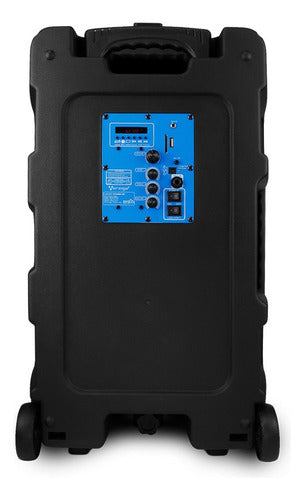 Bocinas Bafle Vorago.ksp-502 80w Fm Bt Recargable 1 Microfon