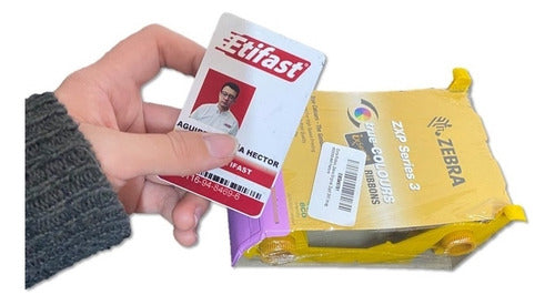 Cinta Ribbon Zebra Original Zxp3 5 Paneles Ymcko 800033-840